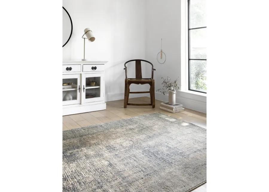 Teagan TEA05 Denim/Slate 5'3" x 7'6" Rug