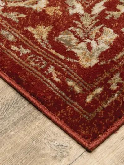 Juliette 6'7" x 9'2" Red Rug