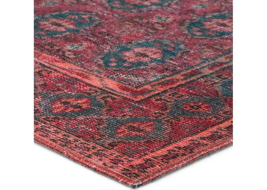 Harman Hold K Lester Kalinar Red 3'1" x 8' Runner Rug