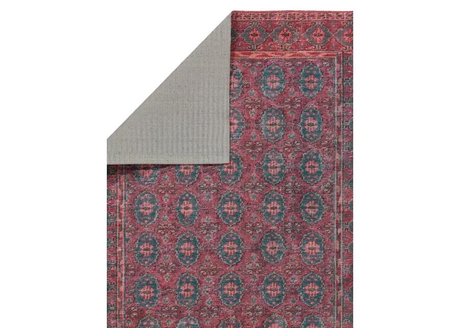 Harman Hold K Lester Kalinar Red 3'1" x 8' Runner Rug