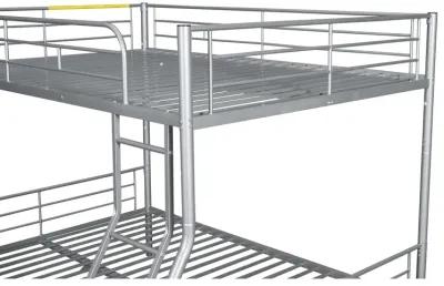 Merax Metal Bunk Bed with Trundle