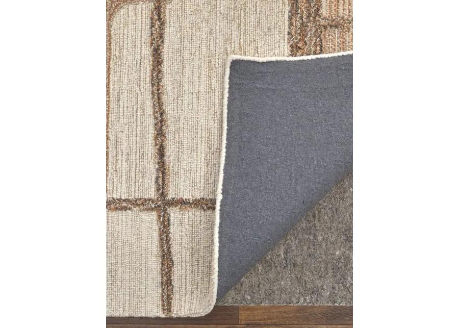 Pollock 8954F 12' x 15' Ivory/Brown/Tan Rug