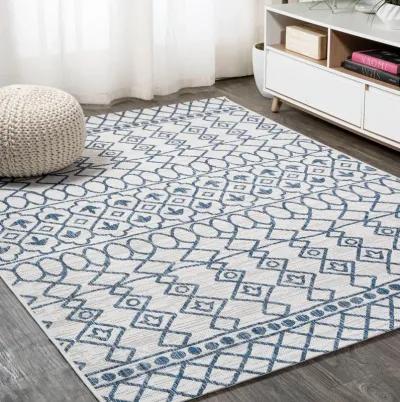 Kafel Tribal Bohemian Indoor/Outdoor Area Rug