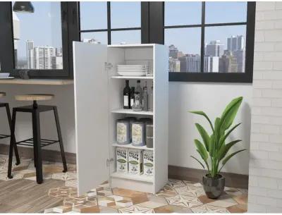 Richmond Rectangle Pantry Cabinet White