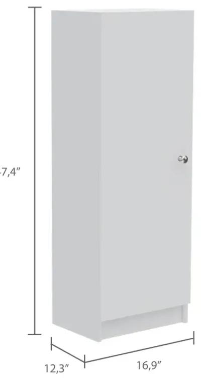 Richmond Rectangle Pantry Cabinet White