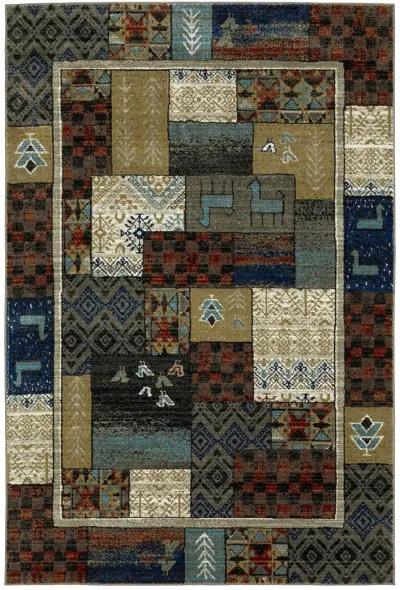 Venice 6'7" x 9'2" Multi Rug