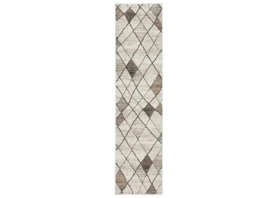 Cambria 1'10" x 7'6" Beige Rug