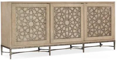 Melange Suzani Three Door Entertainment Console