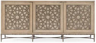 Melange Suzani Three Door Entertainment Console