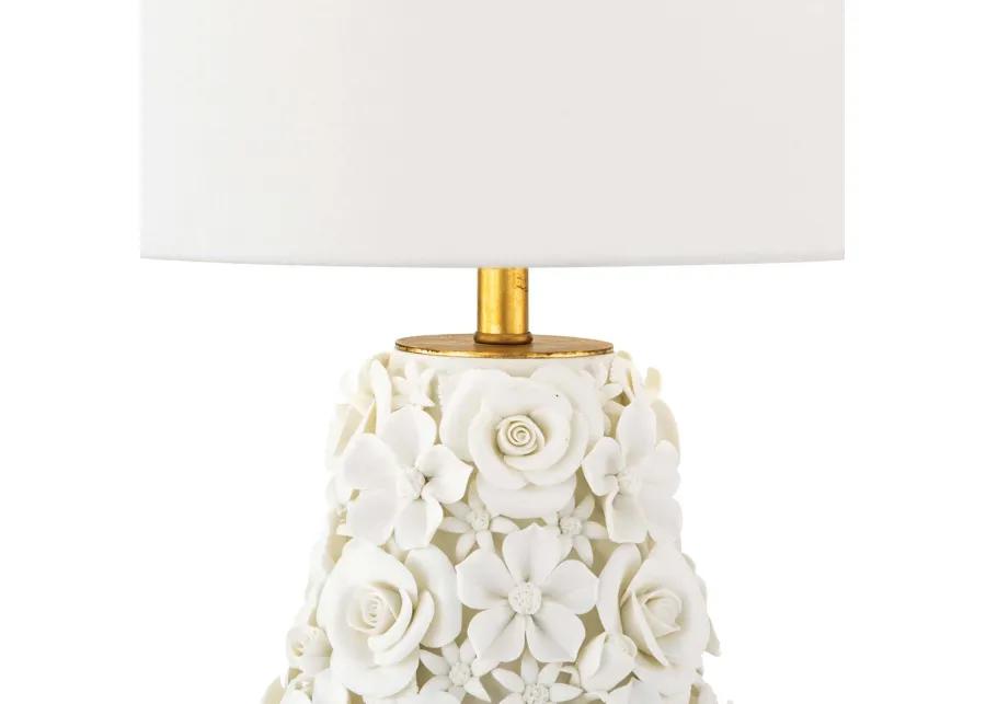 Alice Porcelain Flower Table Lamp