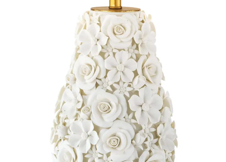 Alice Porcelain Flower Table Lamp