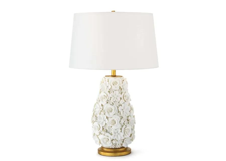 Alice Porcelain Flower Table Lamp