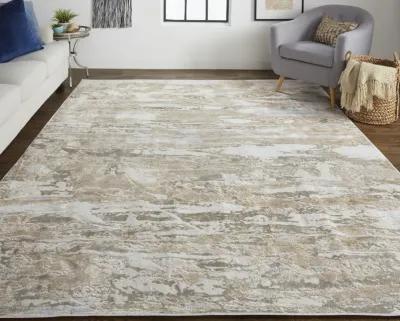 Laina 39G5F Tan/Ivory 9'8" x 12'8" Rug