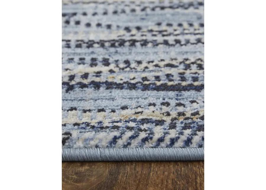 Sonora 39NXF 2' x 3' Blue/Ivory/Tan Rug