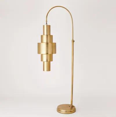 Babylon Floor Lamp- Brass