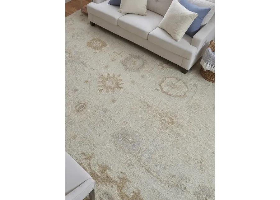 Grafton 69F9F 7'9" x 9'9" Tan/Ivory/Orange Rug