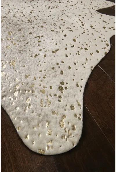 Bryce BZ07 Pewter/Gold 5' x 6'6" Rug