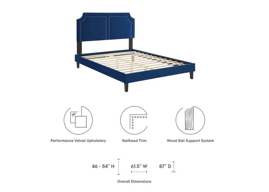 Modway - Novi Performance Velvet King Bed