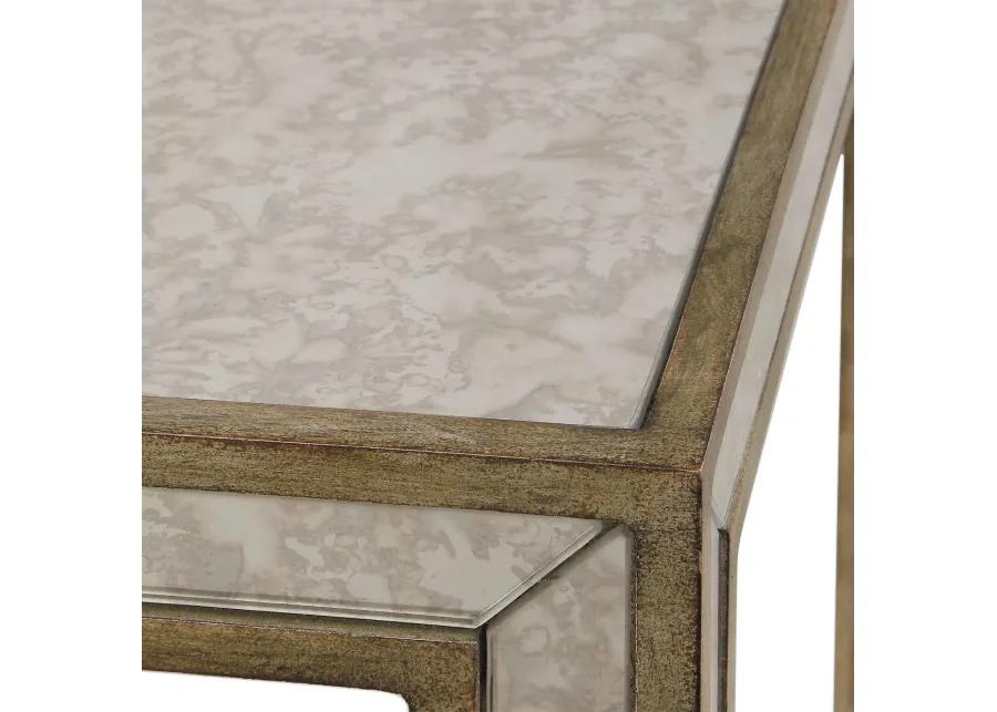 Uttermost Julie Mirrored End Table