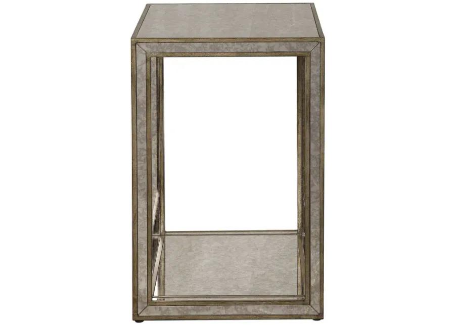 Uttermost Julie Mirrored End Table