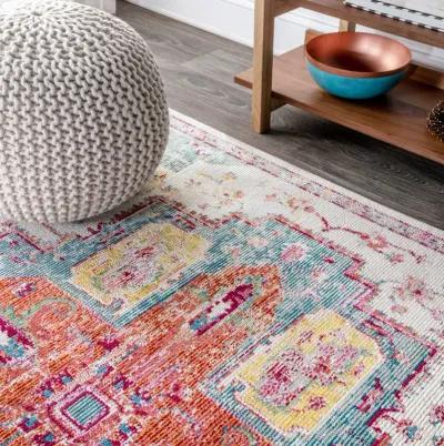 Zafra Vintage Medallion Area Rug