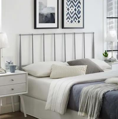 Modway - Kiana Full Metal Stainless Steel Headboard