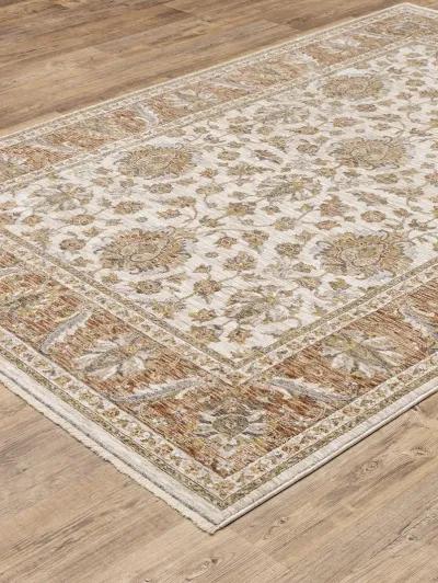 Maharaja 3'3" x 5' Ivory Rug