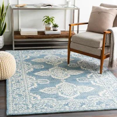 Granada GND-2300 8' Round Blue Rug