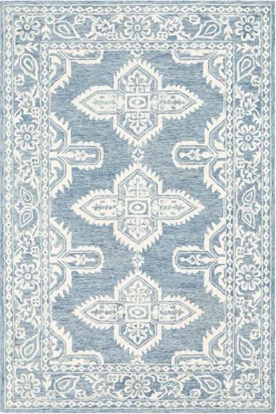 Granada GND-2300 8' Round Blue Rug