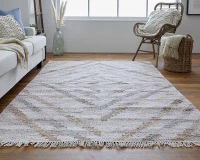 Beckett 0724F Ivory/Gray/Tan 2' x 3' Rug