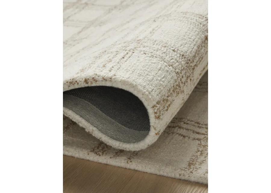 Polly POL-12 Cream / Sand 2''3" x 3''9" Rug by Chris Loves Julia