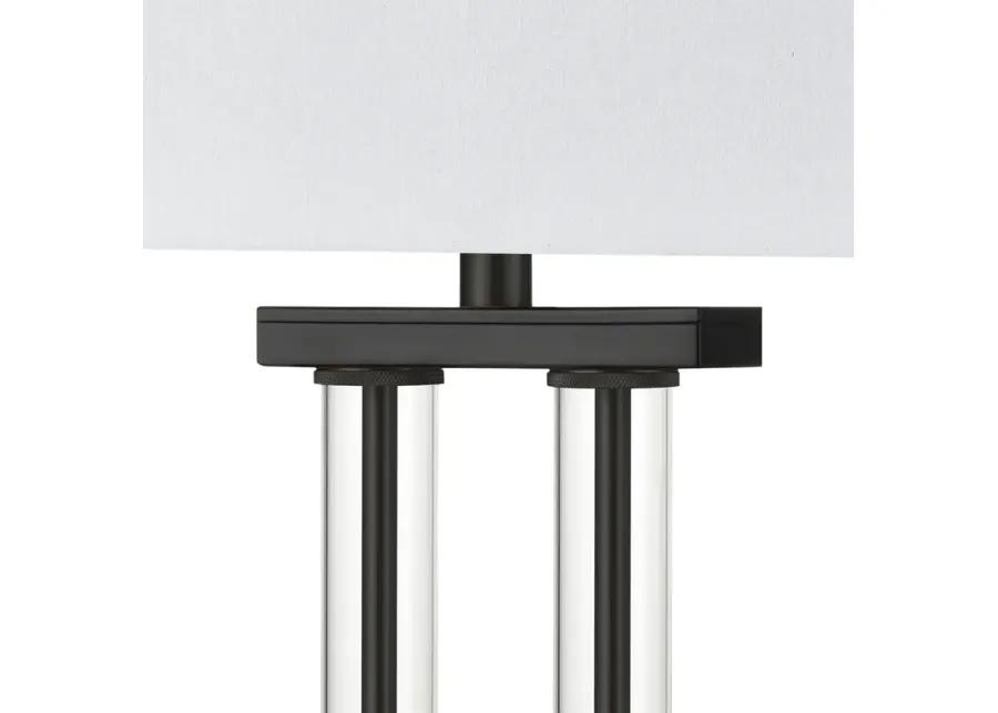 Roseden Court 34'' High 1-Light Black Table Lamp