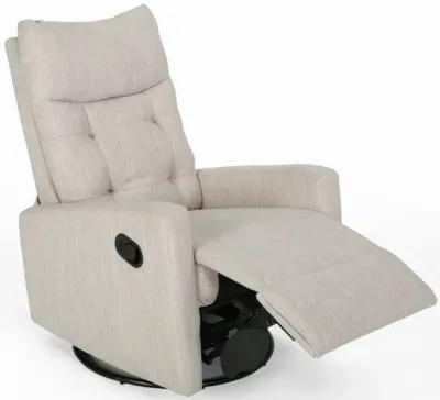 Merax High Back Swivel Glider Recliner Chair