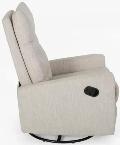 Merax High Back Swivel Glider Recliner Chair