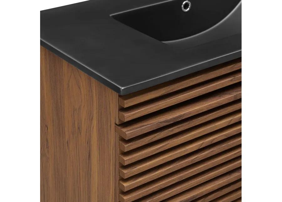 Render 36" Wall-Mount Bathroom Vanity