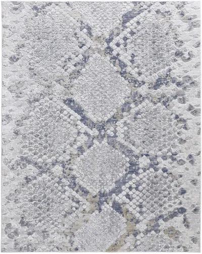 Laina 39GIF Silver/Gray/Blue 5' x 7'10" Rug