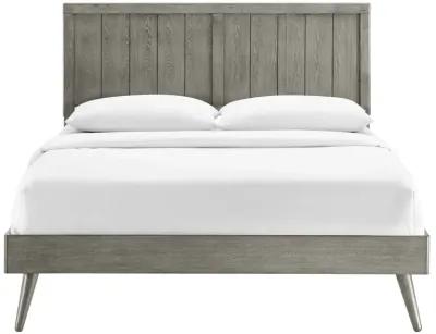 Modway - Alana Full Wood Platform Bed With Splayed Legs