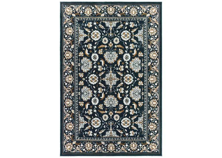 Bowen 5'3" x 7'6" Navy Rug