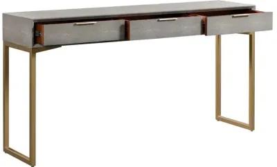 TOV Furniture Pesce Shagreen Console Table