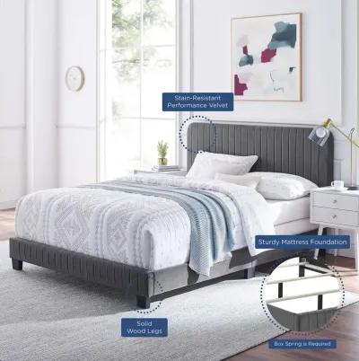 Modway - Celine Channel Tufted Performance Velvet Twin Bed