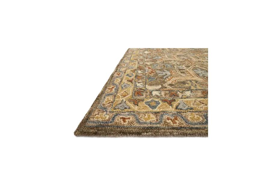 Victoria VK01 Walnut/Multi 7'9" x 9'9" Rug