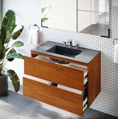 Scenic 36" Wall-Mount Bathroom Vanity