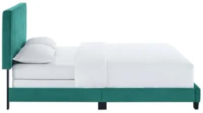 Modway - Celine Channel Tufted Performance Velvet Twin Bed