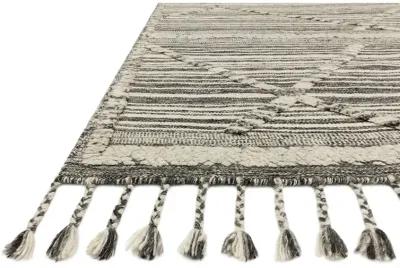 Iman IMA01 Ivory/Charcoal 7'9" x 9'9" Rug