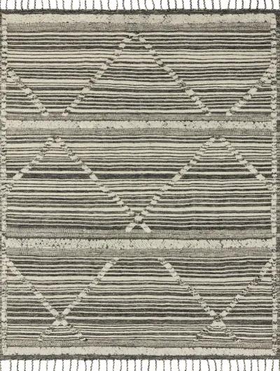 Iman IMA01 Ivory/Charcoal 7'9" x 9'9" Rug