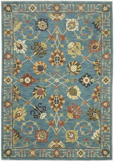 Francesca 2' x 3' Blue Rug