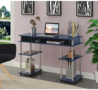 Convenience Concepts Designs2Go No Tools Student Desk with Shelves