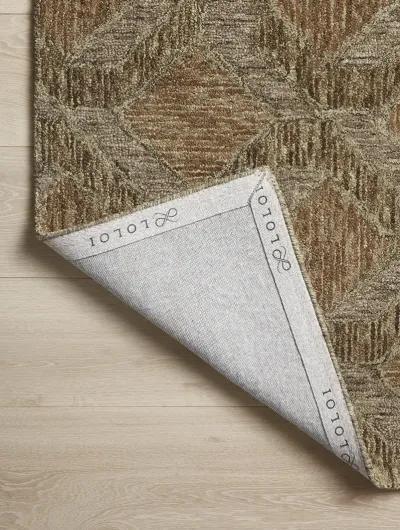 Varena VAR-03 Rust / Bark 5''0" x 7''6" Rug by