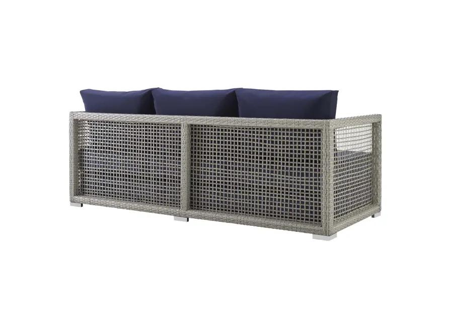 Modway - Aura Outdoor Patio Wicker Rattan Sofa