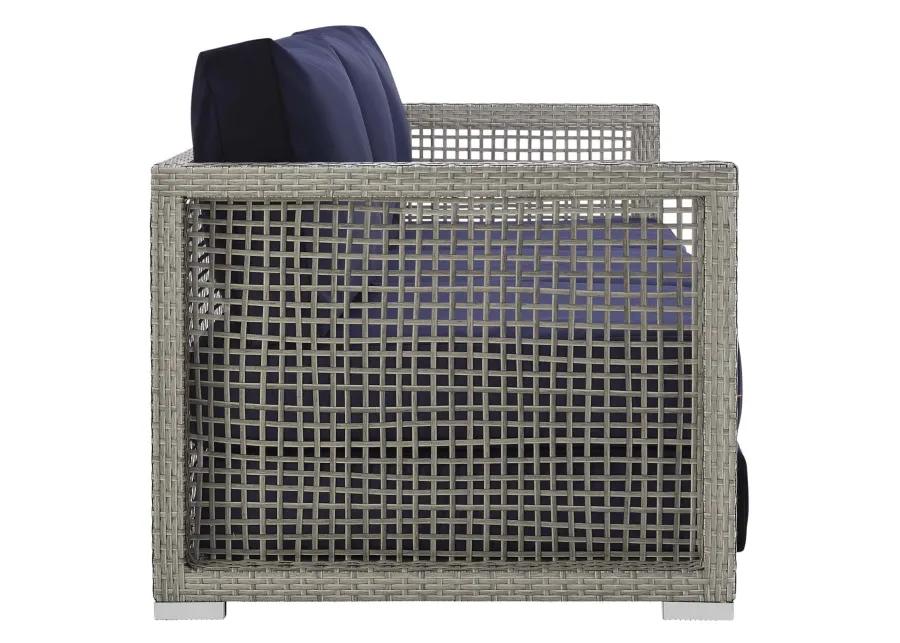 Modway - Aura Outdoor Patio Wicker Rattan Sofa